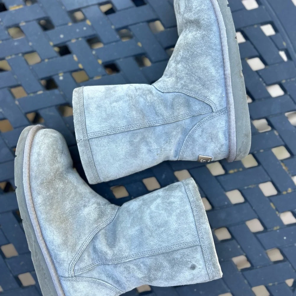 UGG Australia Genuine Leather and Sheepskin Women’s Boots